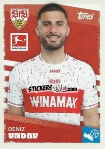 Sticker Deniz Undav - German Football Bundesliga 2023-2024 - Topps