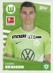 Sticker Cédric Zesiger - German Football Bundesliga 2023-2024 - Topps