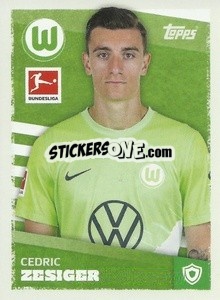 Figurina Cédric Zesiger - German Football Bundesliga 2023-2024 - Topps