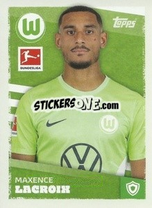 Sticker Maxence Lacroix - German Football Bundesliga 2023-2024 - Topps
