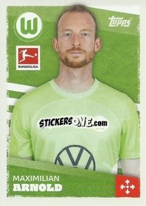 Sticker Maximilian Arnold - German Football Bundesliga 2023-2024 - Topps