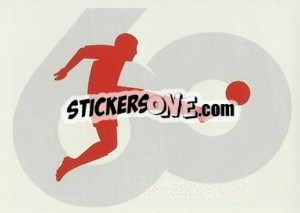 Sticker 60 Jahre Bundesliga Logo - German Football Bundesliga 2023-2024 - Topps