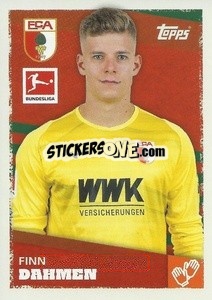 Figurina Finn Dahmen - German Football Bundesliga 2023-2024 - Topps