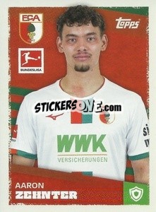 Sticker Aaron Zehnter - German Football Bundesliga 2023-2024 - Topps