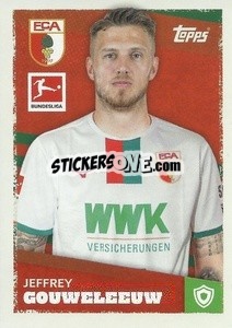 Sticker Jeffrey Gouweleeuw - German Football Bundesliga 2023-2024 - Topps