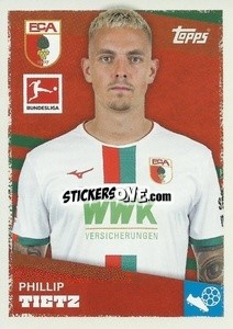Sticker Phillip Tietz - German Football Bundesliga 2023-2024 - Topps