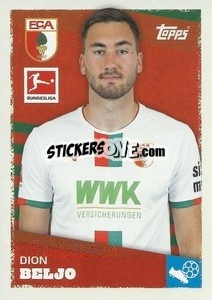Sticker Dion Beljo - German Football Bundesliga 2023-2024 - Topps