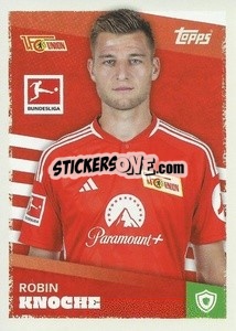 Figurina Robin Knoche - German Football Bundesliga 2023-2024 - Topps