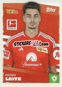 Figurina Diogo Leite - German Football Bundesliga 2023-2024 - Topps