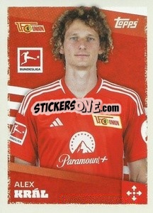 Figurina Alex Král - German Football Bundesliga 2023-2024 - Topps