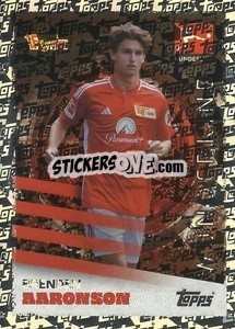 Sticker Brendon Aaronson - German Football Bundesliga 2023-2024 - Topps