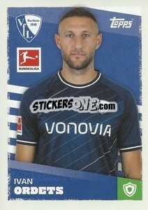 Sticker Ivan Ordets - German Football Bundesliga 2023-2024 - Topps