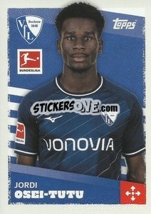 Sticker Jordi Osei-Tutu - German Football Bundesliga 2023-2024 - Topps