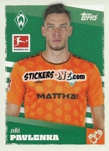 Sticker Jiří Pavlenka - German Football Bundesliga 2023-2024 - Topps