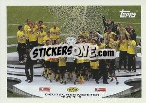 Sticker Borussia Dortmund - German Football Bundesliga 2023-2024 - Topps