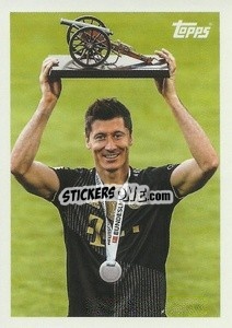 Sticker Robert Lewandowski (FC Bayern München) - German Football Bundesliga 2023-2024 - Topps