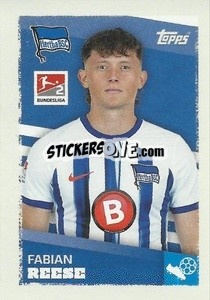 Cromo Fabian Reese (Hertha BSC) - German Football Bundesliga 2023-2024 - Topps