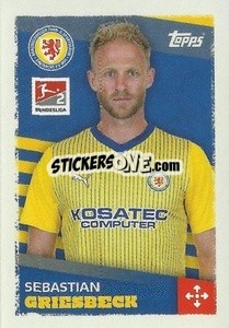 Figurina Sebastian Griesbeck (Eintracht Braunschweig) - German Football Bundesliga 2023-2024 - Topps