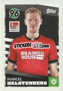 Cromo Marcel Halstenberg (Hannover 96) - German Football Bundesliga 2023-2024 - Topps