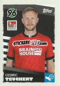 Cromo Cedric Teuchert (Hannover 96) - German Football Bundesliga 2023-2024 - Topps