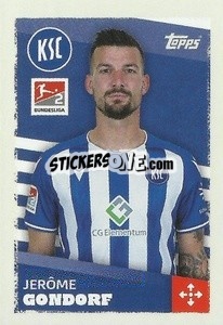 Cromo Jérôme Gondorf (Karlsruher SC)