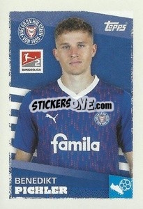 Cromo Benedikt Pichler (Holstein Kiel) - German Football Bundesliga 2023-2024 - Topps