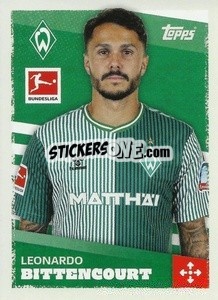 Figurina Leonardo Bittencourt - German Football Bundesliga 2023-2024 - Topps