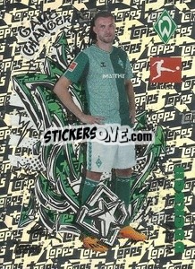 Sticker Marvin Ducksch - German Football Bundesliga 2023-2024 n. 89 - Topps