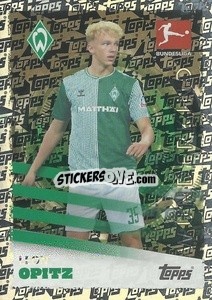 Cromo Leon Opitz - German Football Bundesliga 2023-2024 - Topps