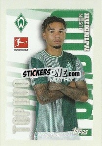 Cromo Justin Njinmar - German Football Bundesliga 2023-2024 - Topps