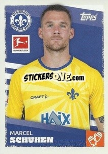 Sticker Marcel Schuhen - German Football Bundesliga 2023-2024 - Topps
