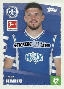 Sticker Emir Karić - German Football Bundesliga 2023-2024 - Topps