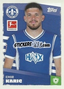 Figurina Emir Karić - German Football Bundesliga 2023-2024 - Topps