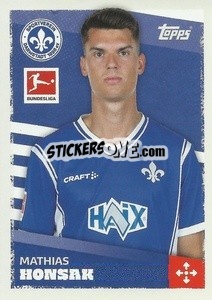 Figurina Mathias Honsak - German Football Bundesliga 2023-2024 - Topps