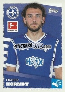 Sticker Fraser Hornby - German Football Bundesliga 2023-2024 - Topps