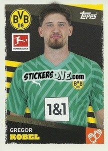 Cromo Gregor Kobel - German Football Bundesliga 2023-2024 - Topps