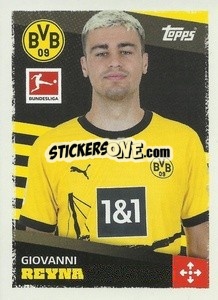 Sticker Giovanni Reyna - German Football Bundesliga 2023-2024 n. 125 - Topps