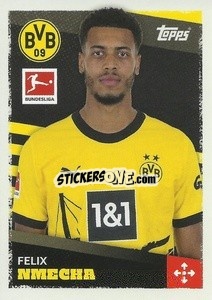 Sticker Felix Nmecha - German Football Bundesliga 2023-2024 - Topps