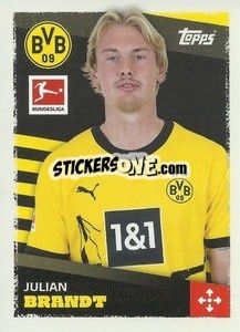 Sticker Julian Brandt - German Football Bundesliga 2023-2024 - Topps