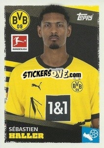 Sticker Sébastien Haller - German Football Bundesliga 2023-2024 - Topps