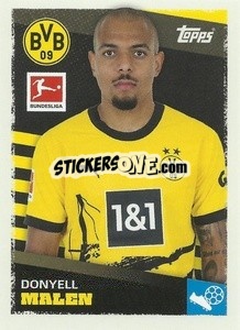 Sticker Donyell Malen - German Football Bundesliga 2023-2024 - Topps