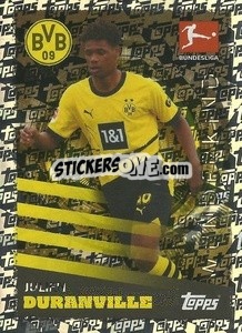 Sticker Julien Duranville - German Football Bundesliga 2023-2024 - Topps