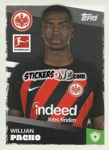 Figurina Willian Pacho - German Football Bundesliga 2023-2024 - Topps