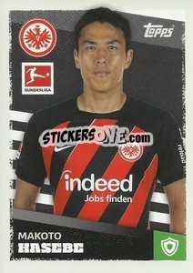Sticker Makoto Hasebe - German Football Bundesliga 2023-2024 - Topps