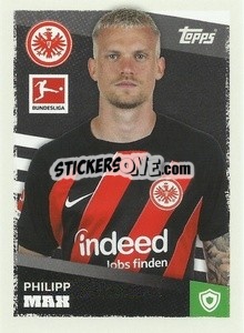 Sticker Philipp Max - German Football Bundesliga 2023-2024 - Topps