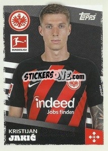 Sticker Kristijan Jakić - German Football Bundesliga 2023-2024 - Topps