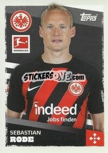 Sticker Sebastian Rode - German Football Bundesliga 2023-2024 - Topps