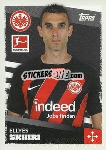 Sticker Ellyes Skhiri - German Football Bundesliga 2023-2024 - Topps