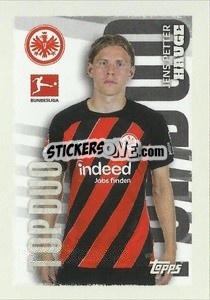 Sticker Jens Petter Hauge - German Football Bundesliga 2023-2024 - Topps