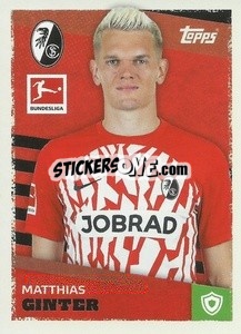 Sticker Matthias Ginter - German Football Bundesliga 2023-2024 - Topps